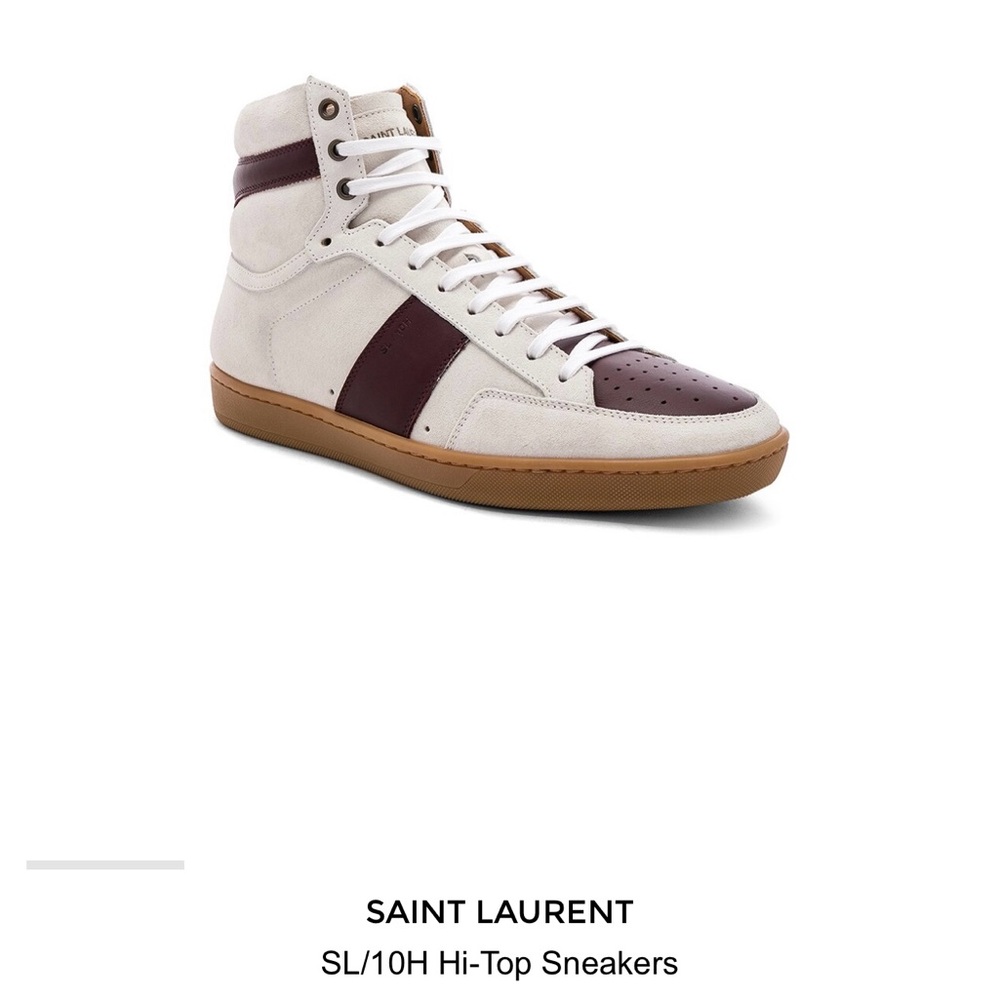 Saint Laurent Hi-Top Sneakers